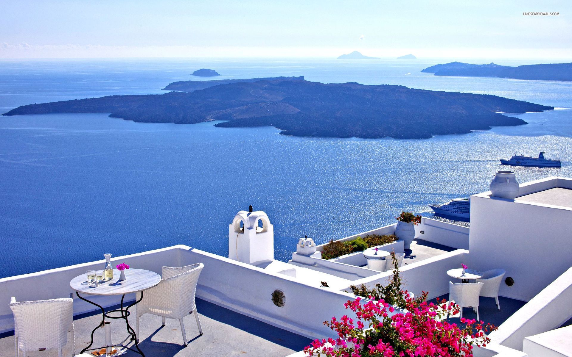 Santorini Wallpapers