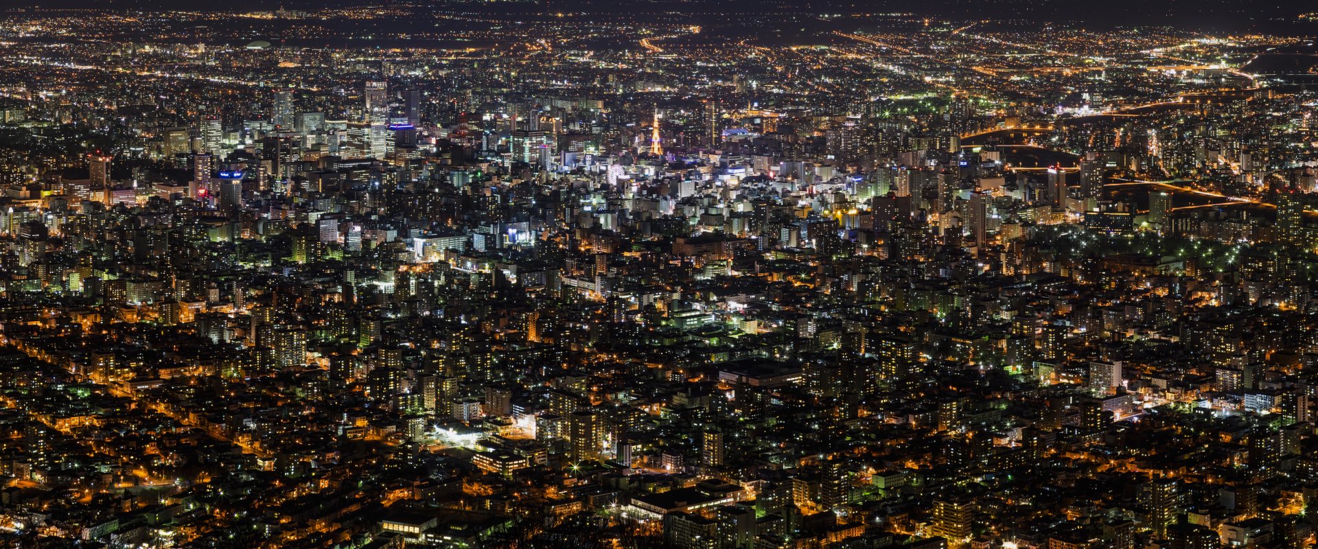 Sapporo Japan At Night Wallpapers