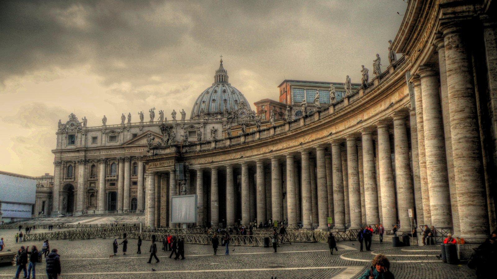 St. Peter'S Round Square Wallpapers