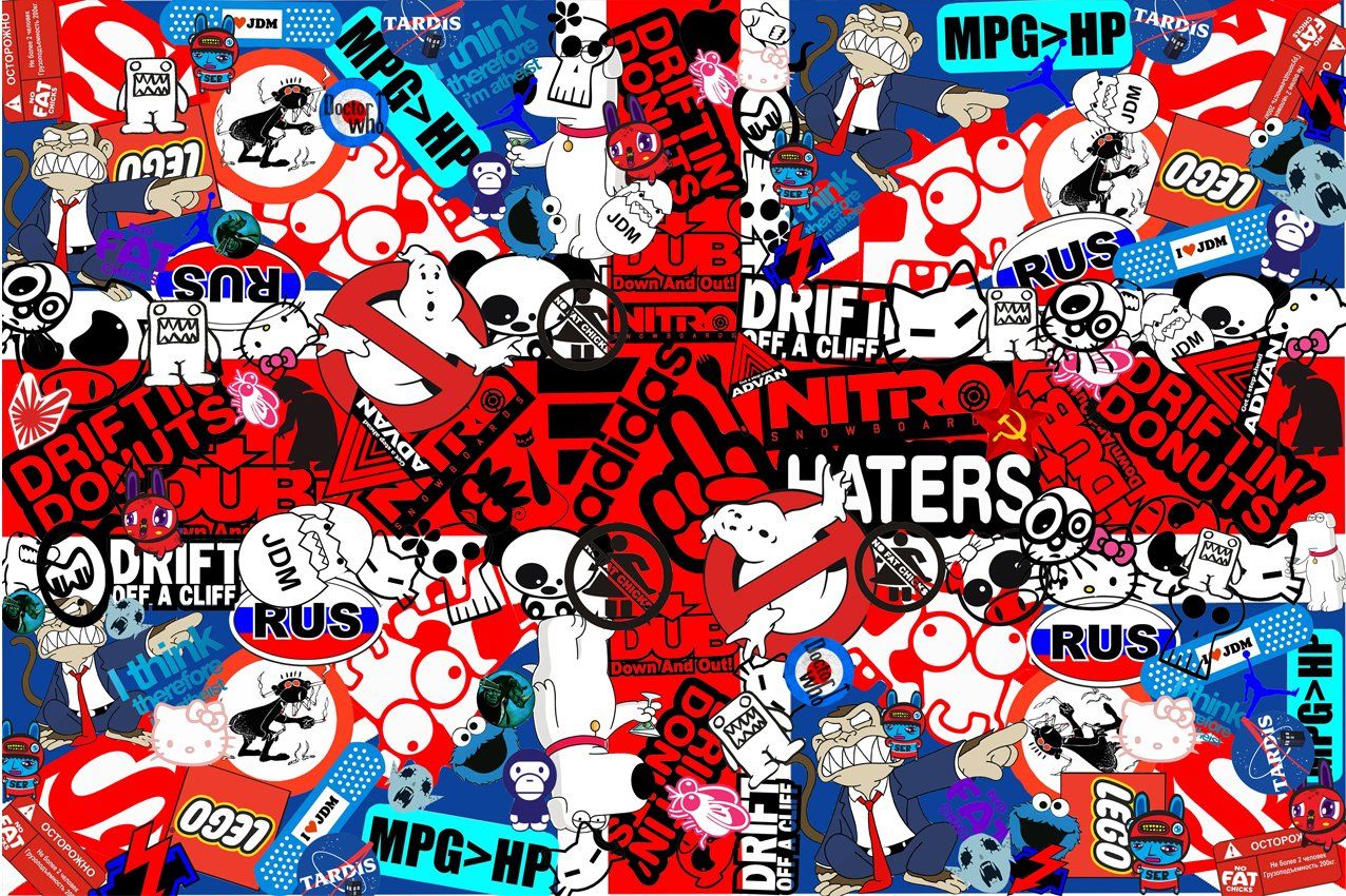 Sticker Bomb Wallpapers