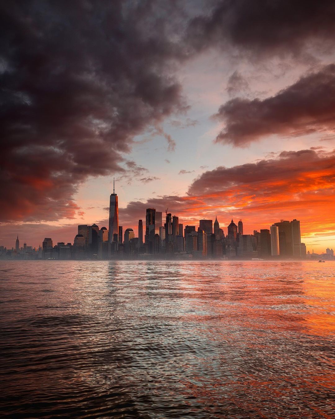 Sunrise Over Lower Manhattan Wallpapers