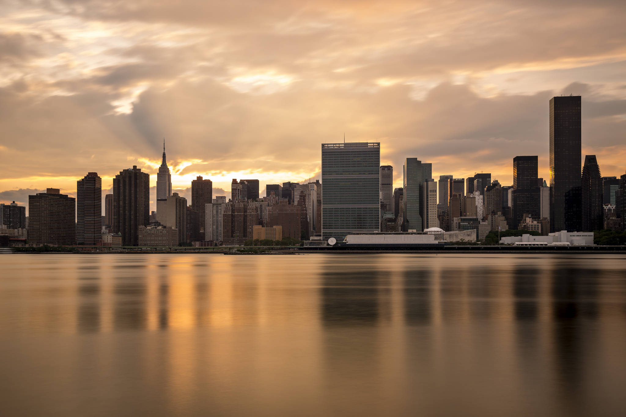 Sunrise Over Lower Manhattan Wallpapers