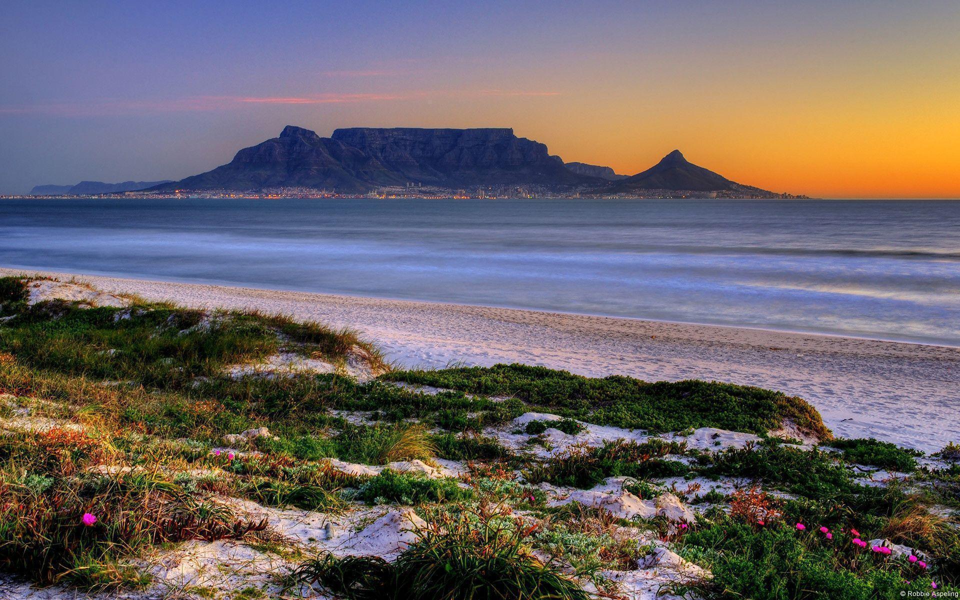 Table Mountain In South Africa Wallpapers