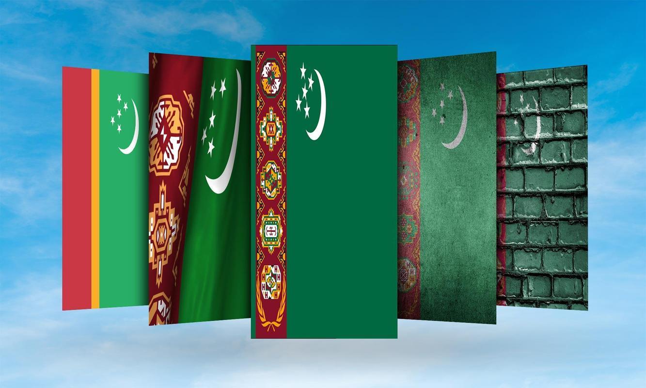 Turkmenistan Flag Wallpapers