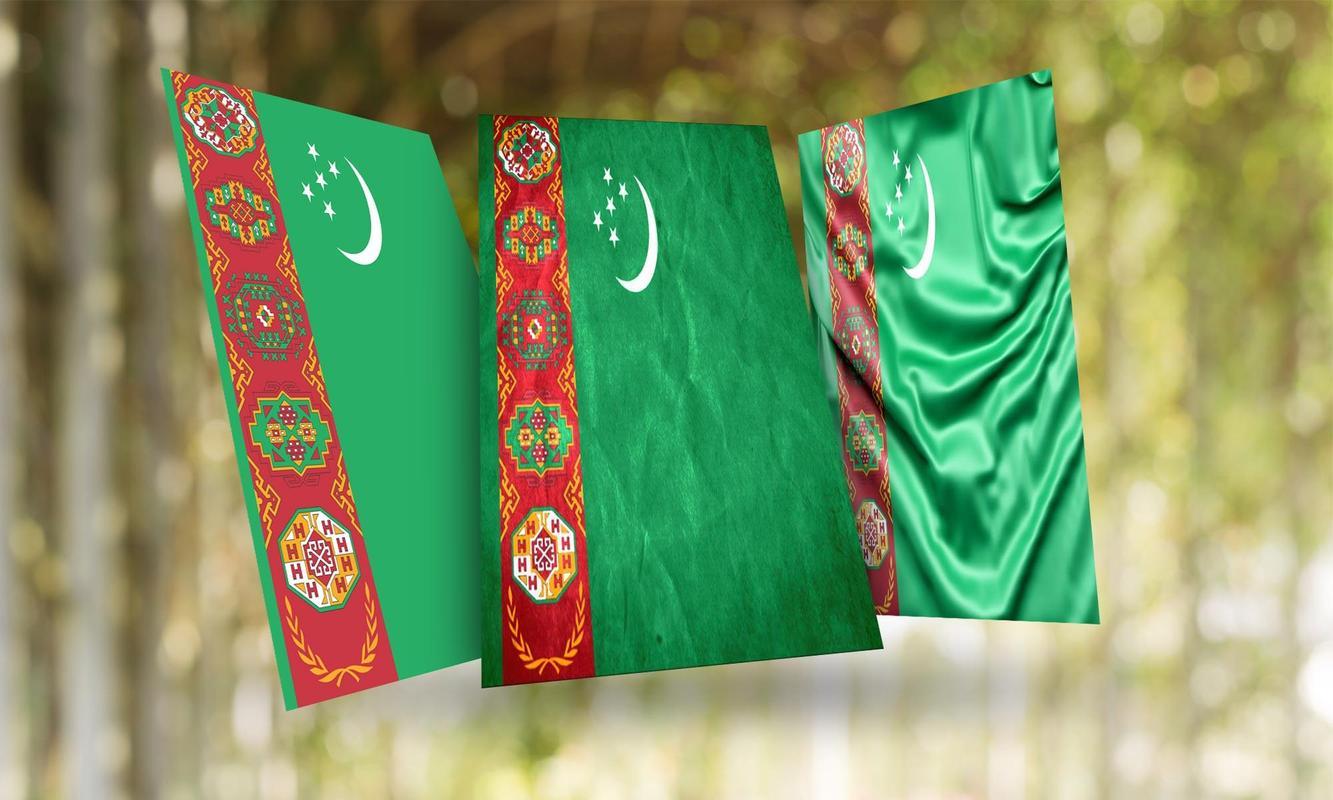 Turkmenistan Flag Wallpapers