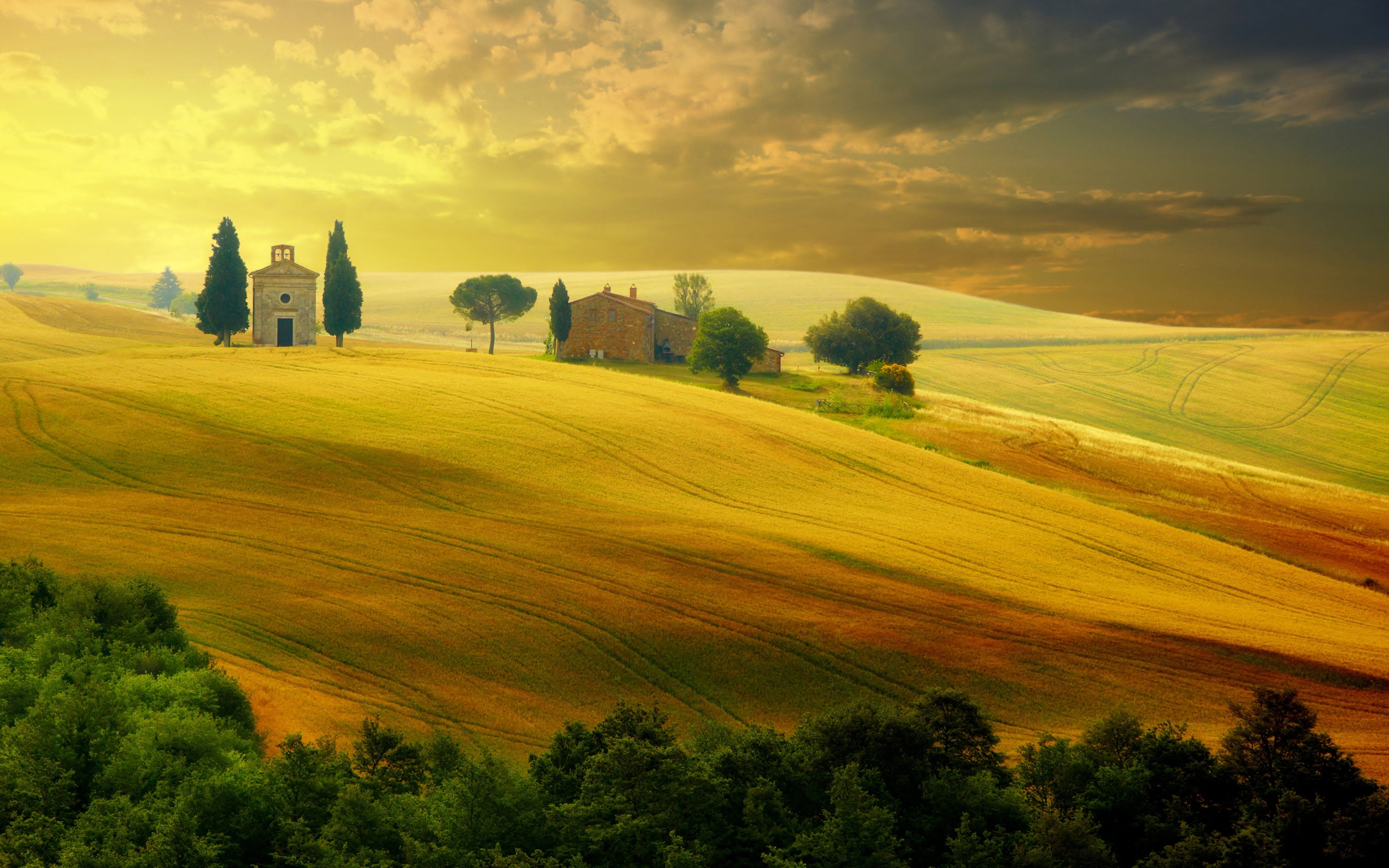 Tuscan Countryside Wallpapers