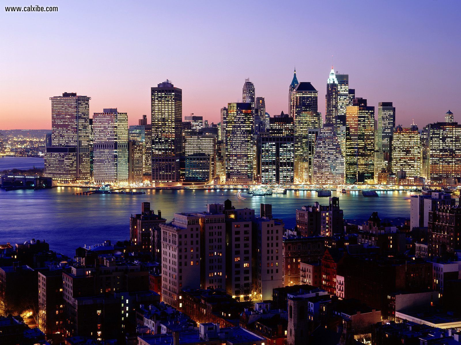 Twilight In New York City Wallpapers