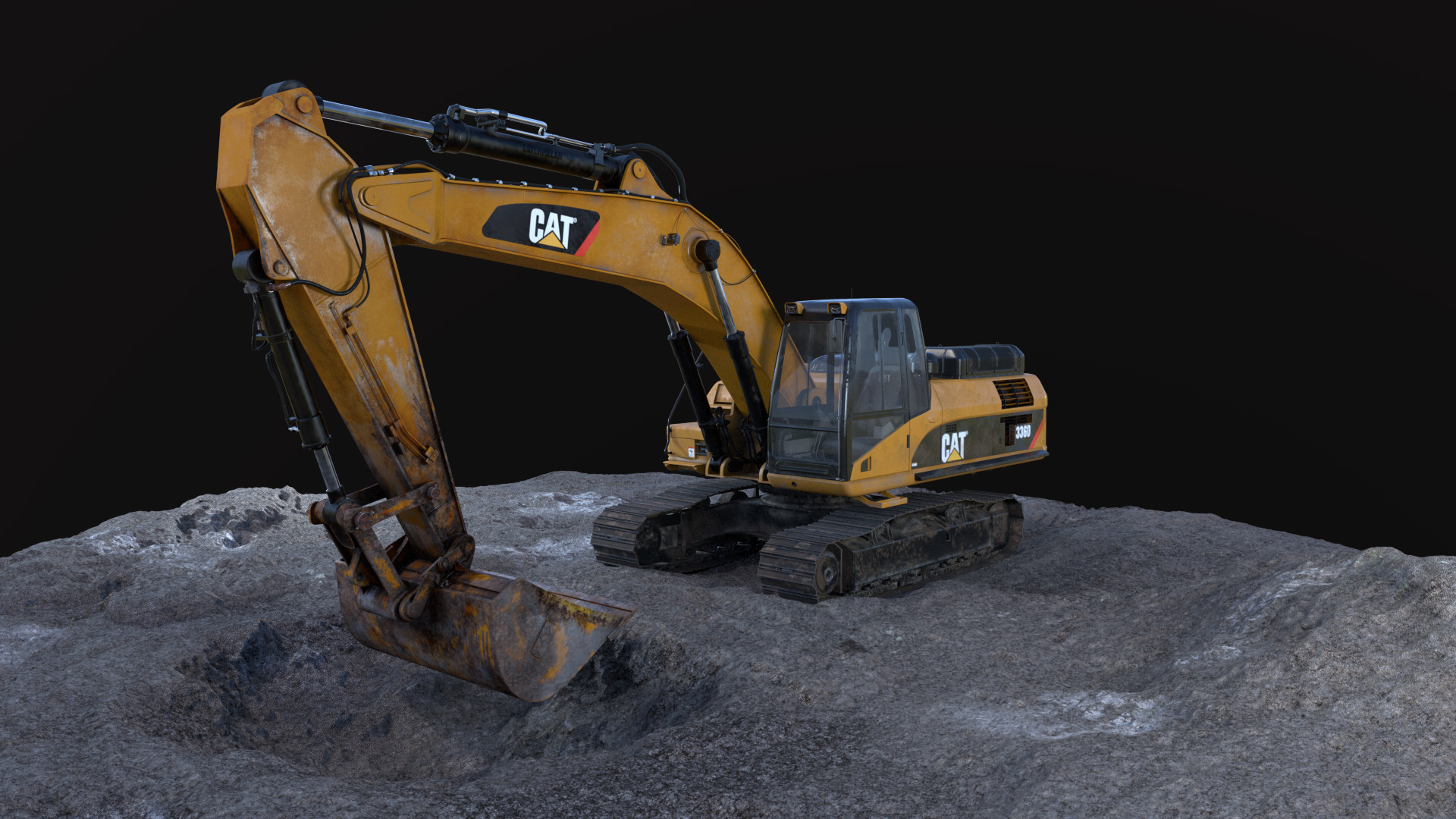 Cat Excavator Wallpapers