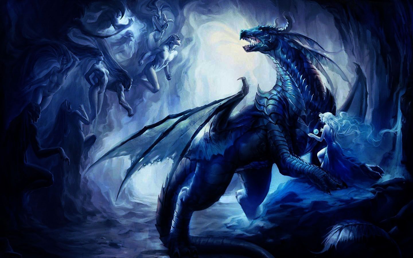 Wolf And Dragon Wallpapers