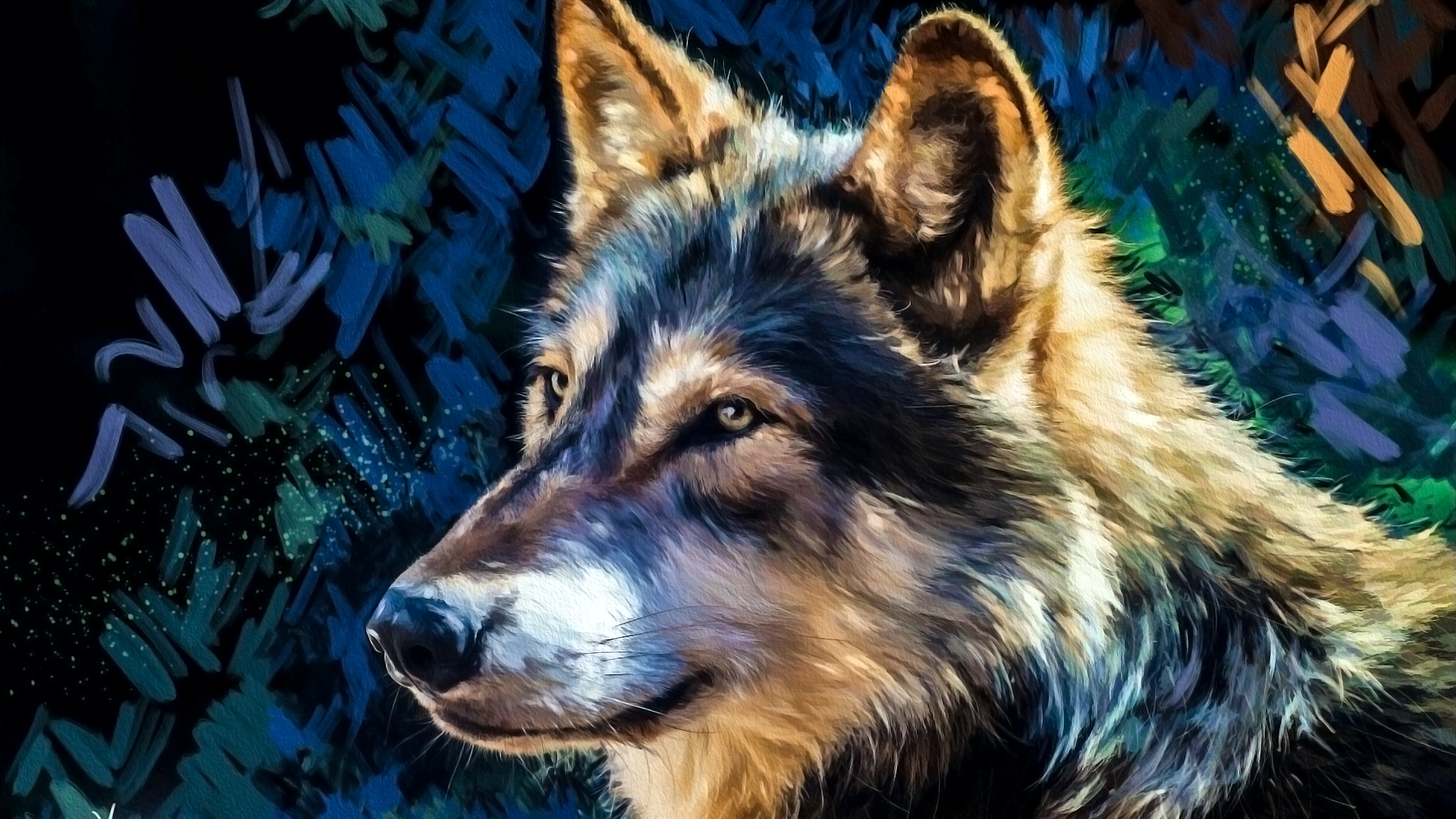 Wolf Art Wallpapers