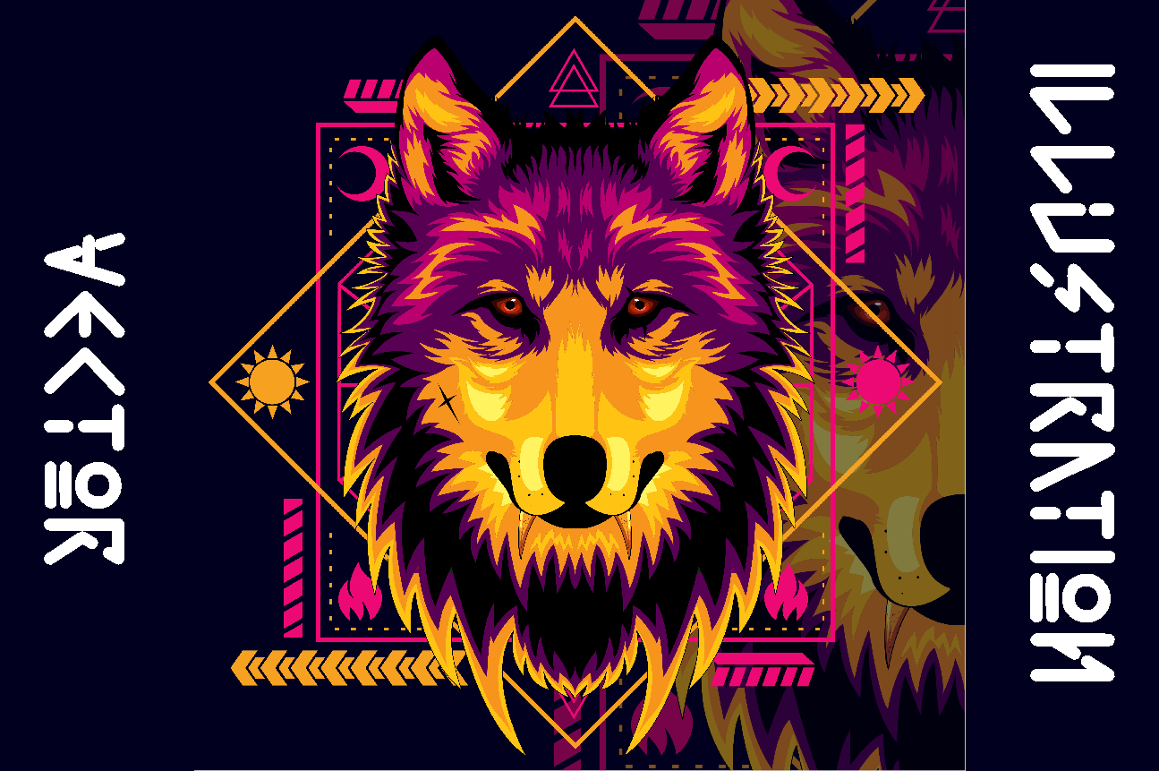 Wolf Hipster Wallpapers