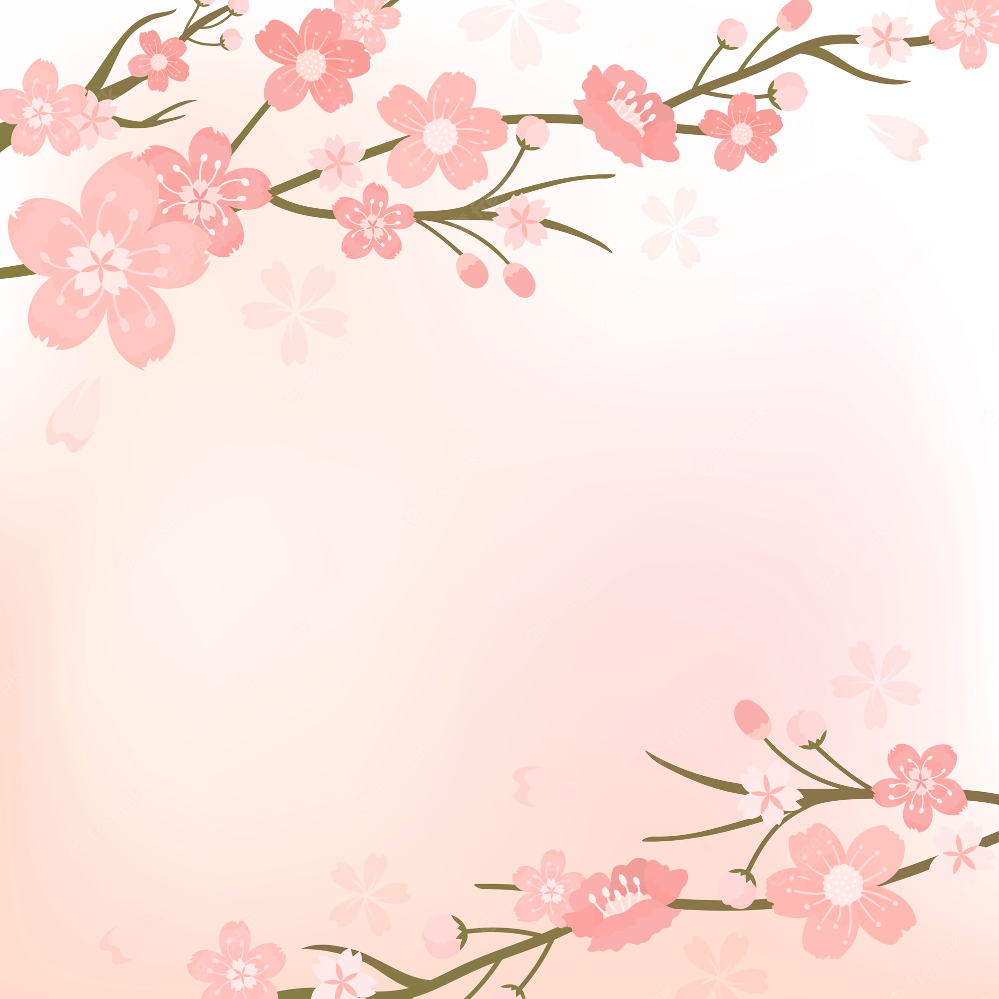 Cherry Blossom Painting Wallpapers