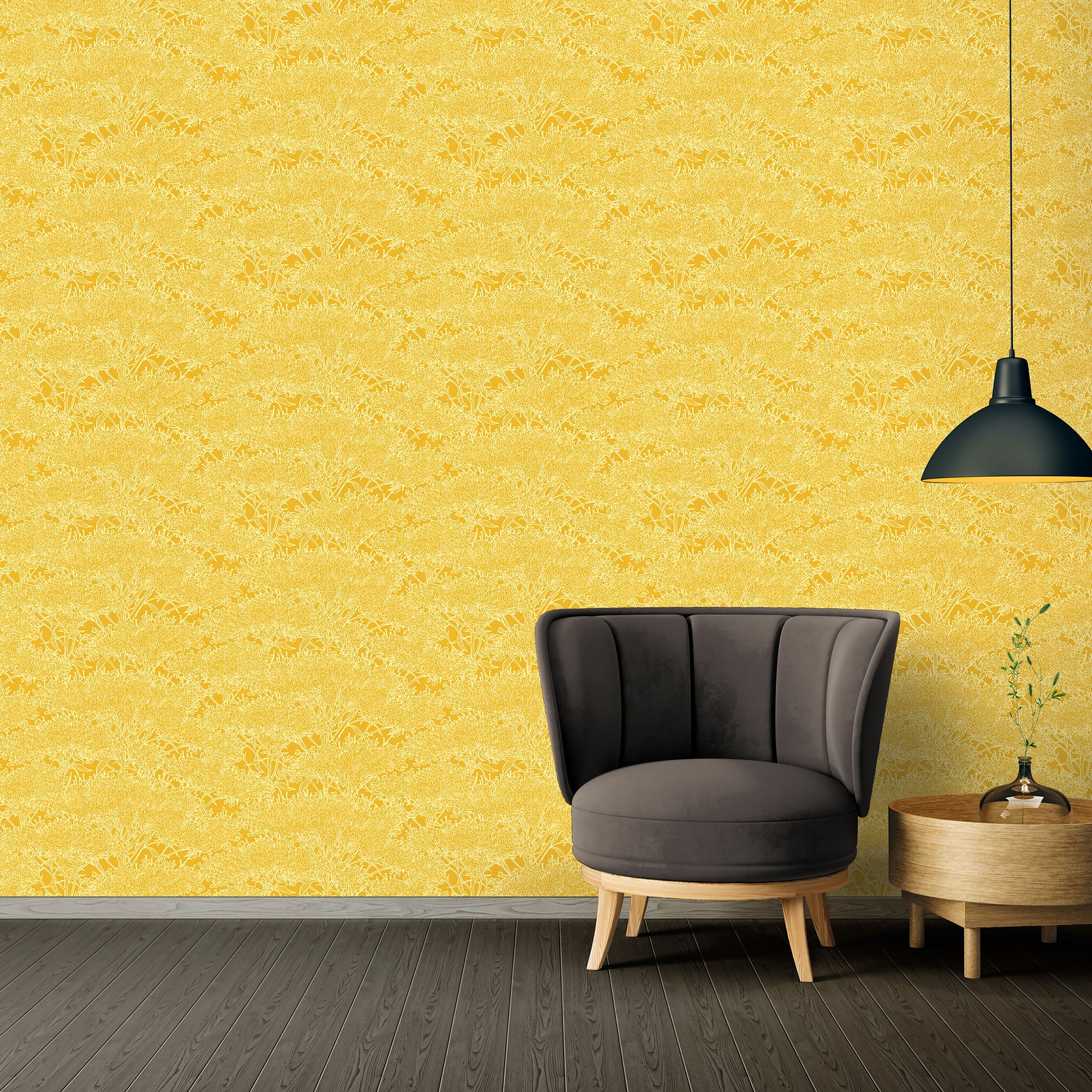 Cherry Blossom Yellow Wallpapers