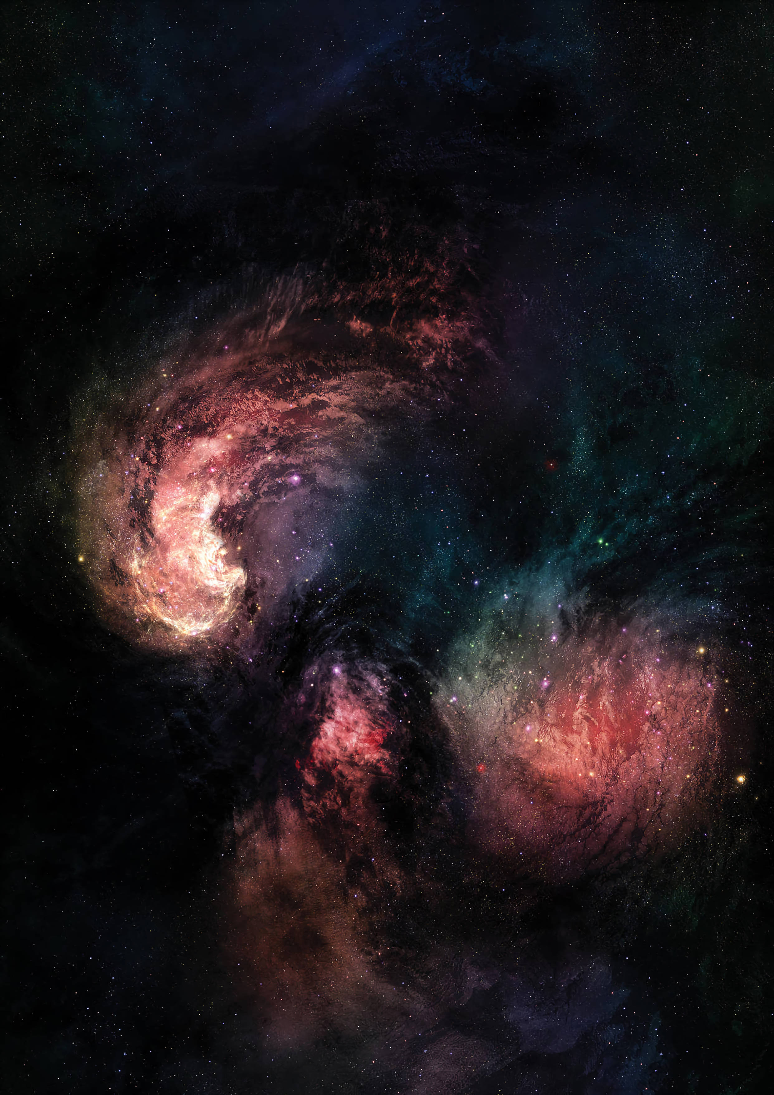 Colorful Galaxy Computer Wallpapers