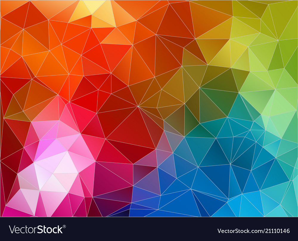 Colorful Geometric Triangle Wallpapers