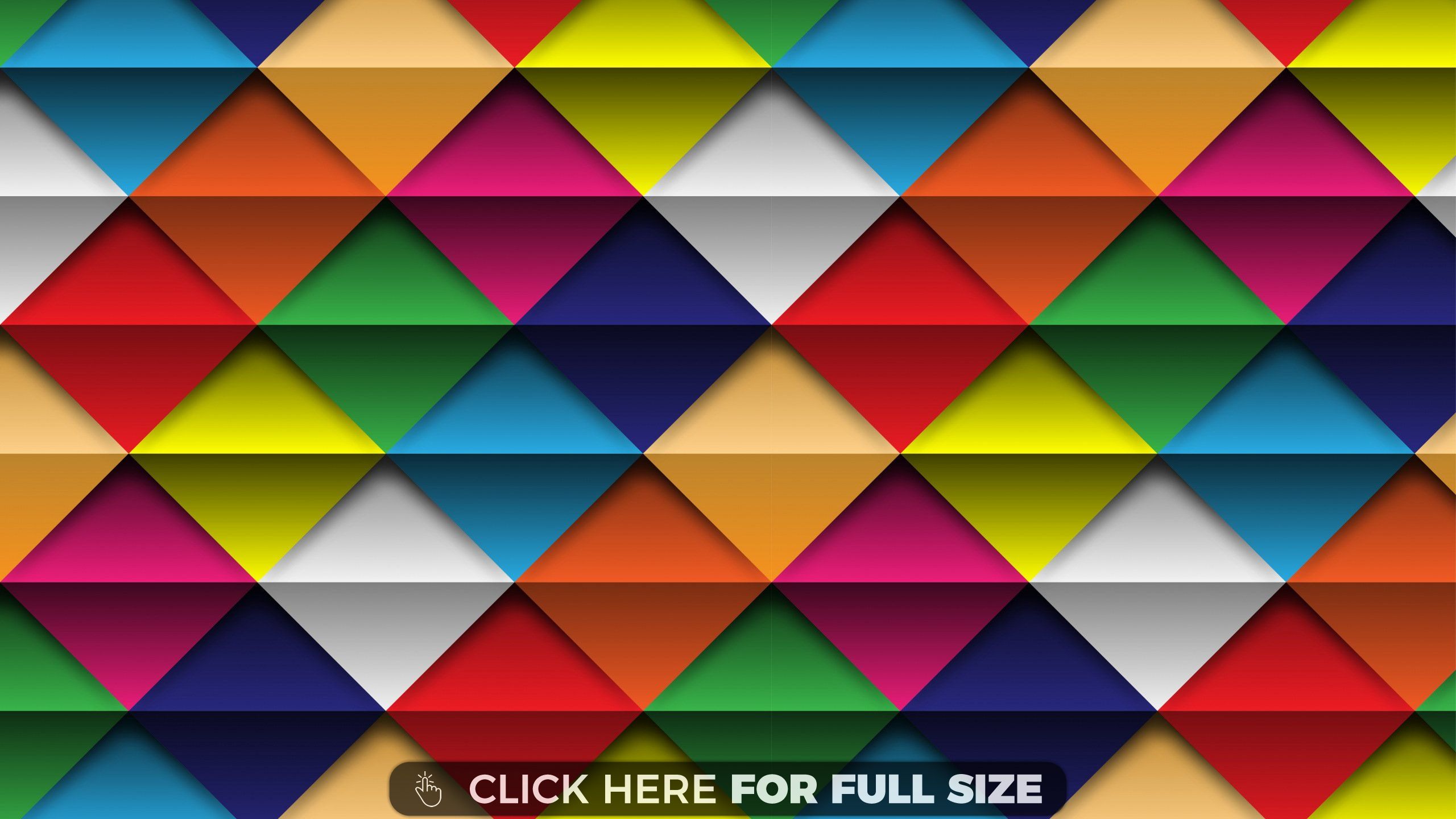 Colorful Geometric Triangle Wallpapers