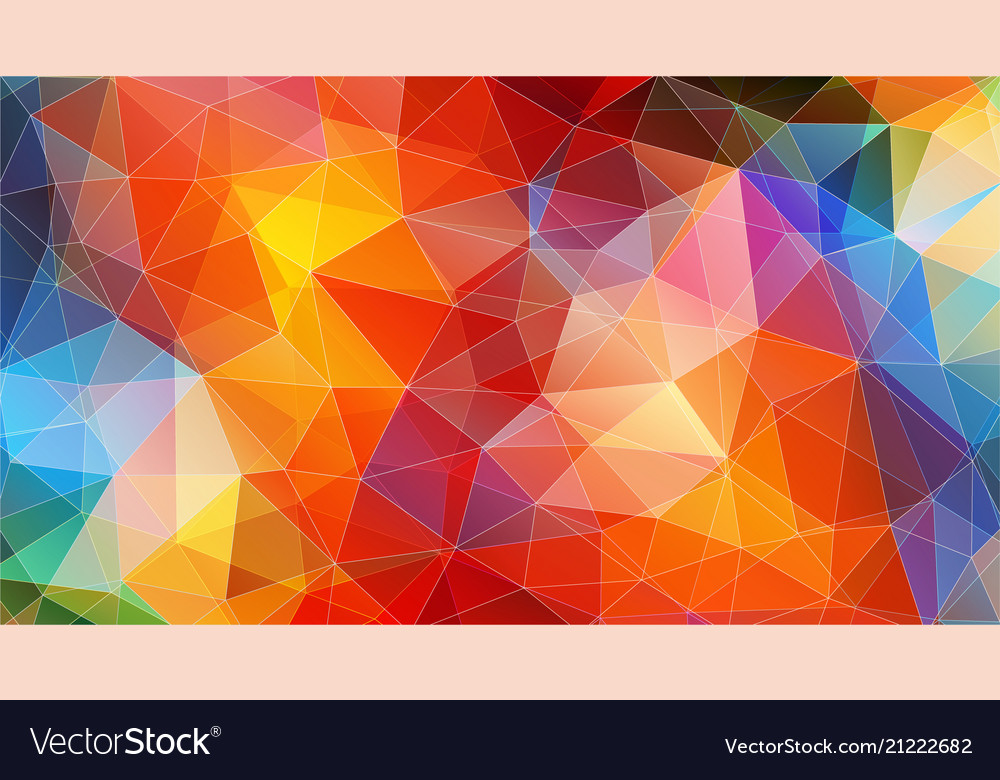 Colorful Geometric Triangle Wallpapers