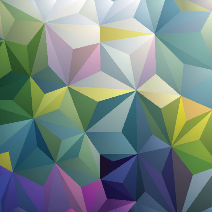 Colorful Geometric Triangle Wallpapers