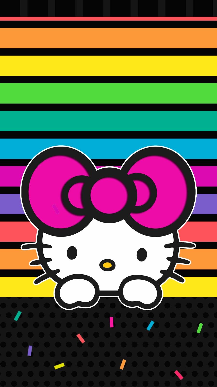 Colorful Hello Kitty Wallpapers