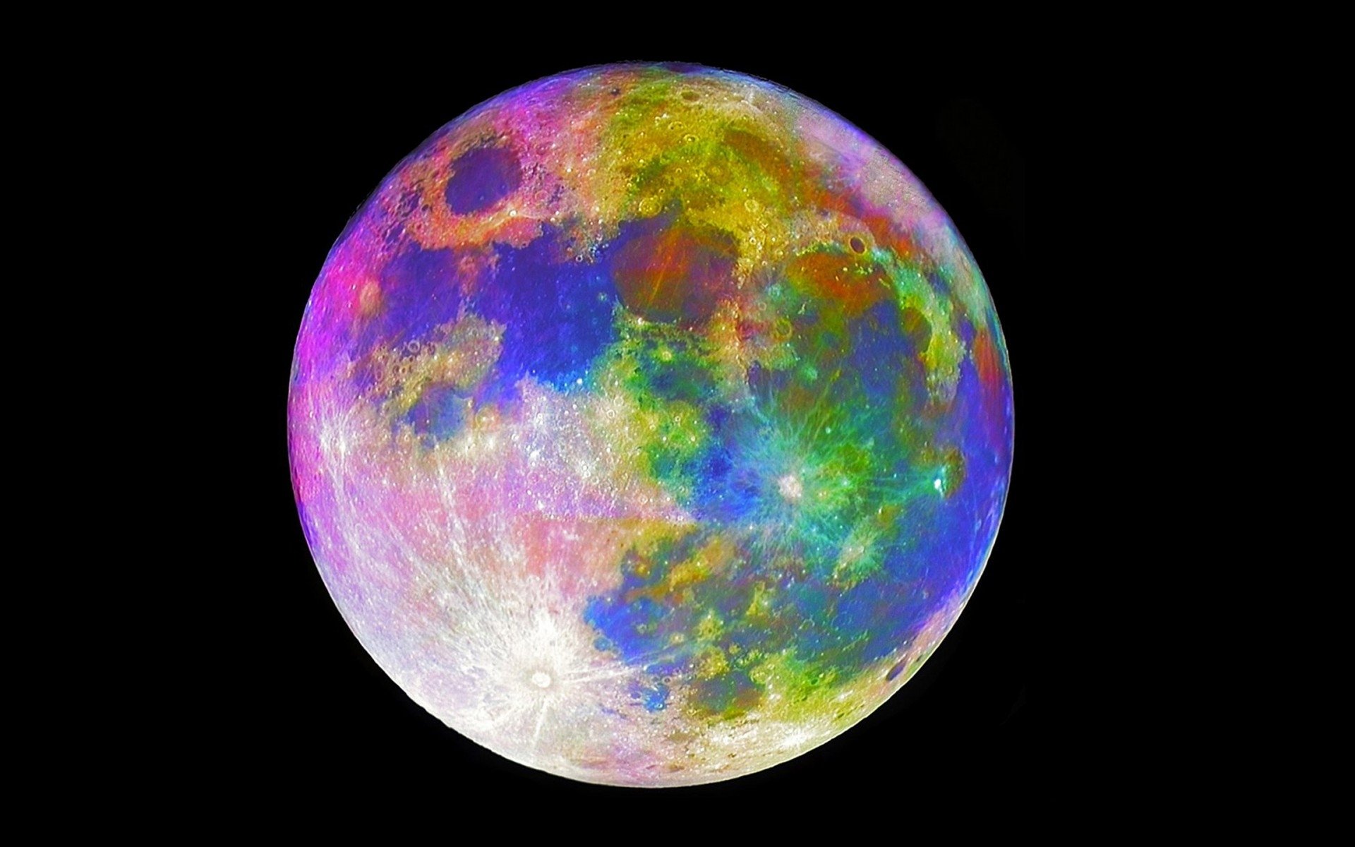 Colorful Moon Wallpapers