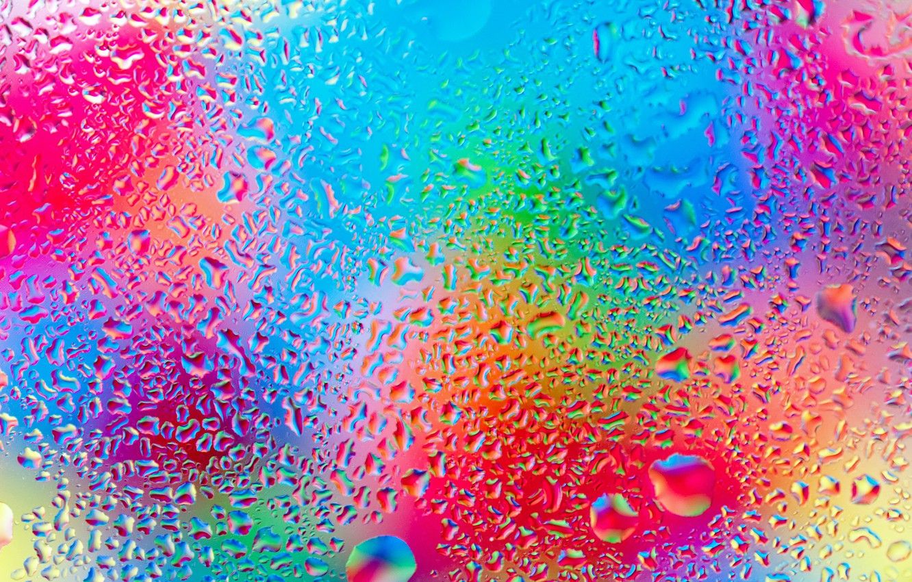 Colorful Raindrop Wallpapers