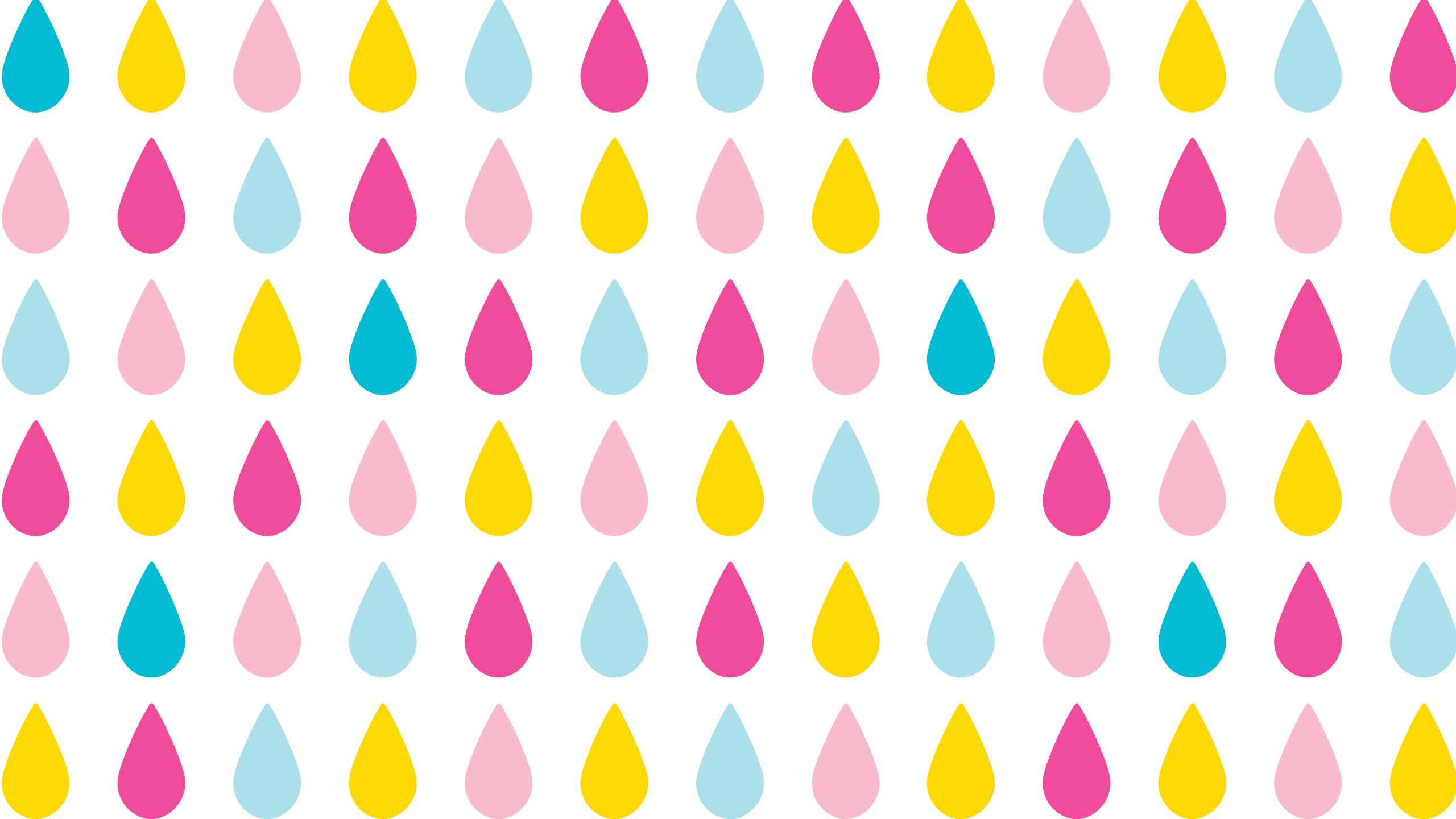 Colorful Raindrop Wallpapers