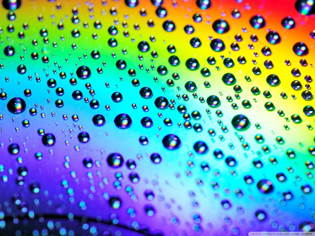 Colorful Raindrop Wallpapers