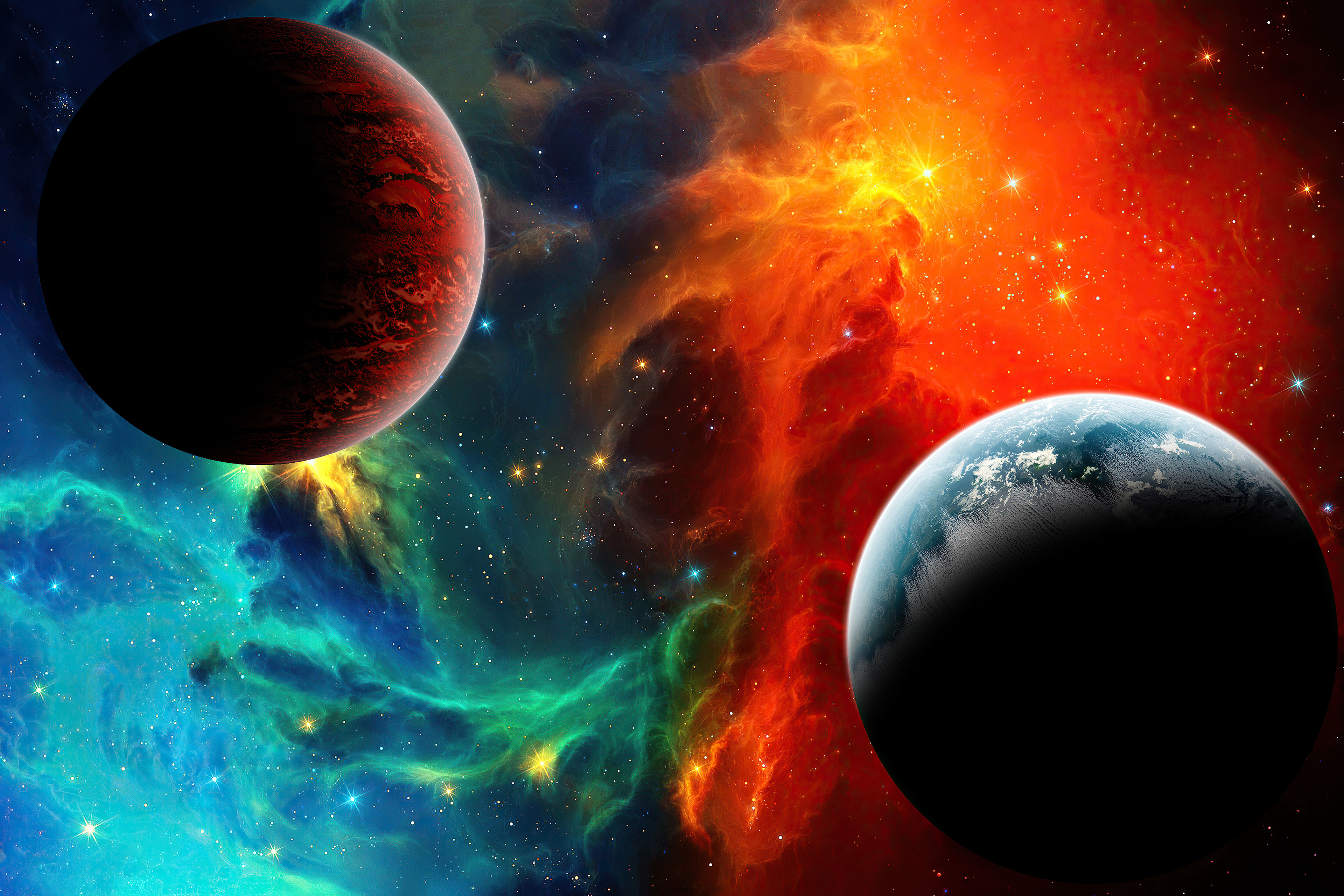 Colorful Space Wallpapers