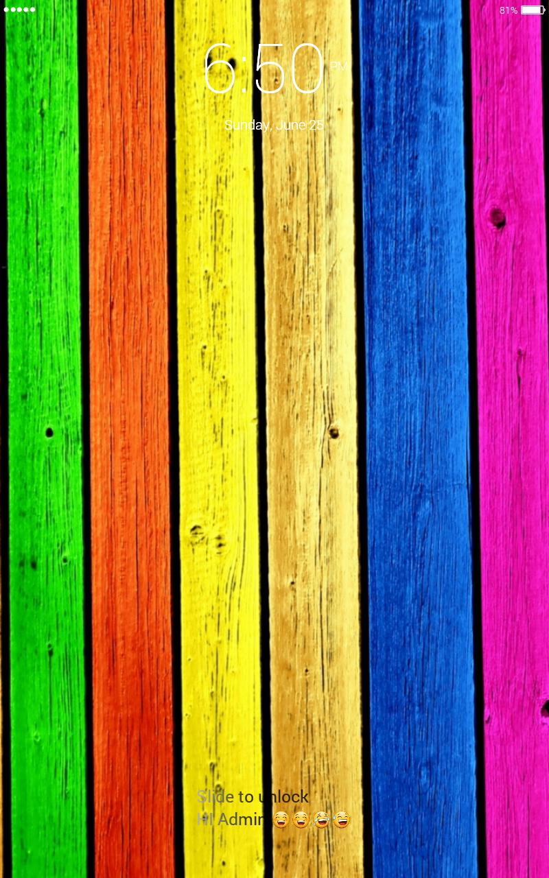 Colorful Wood Wallpapers