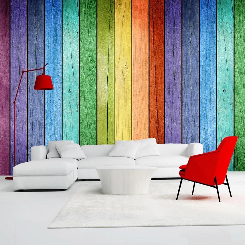 Colorful Wood Wallpapers