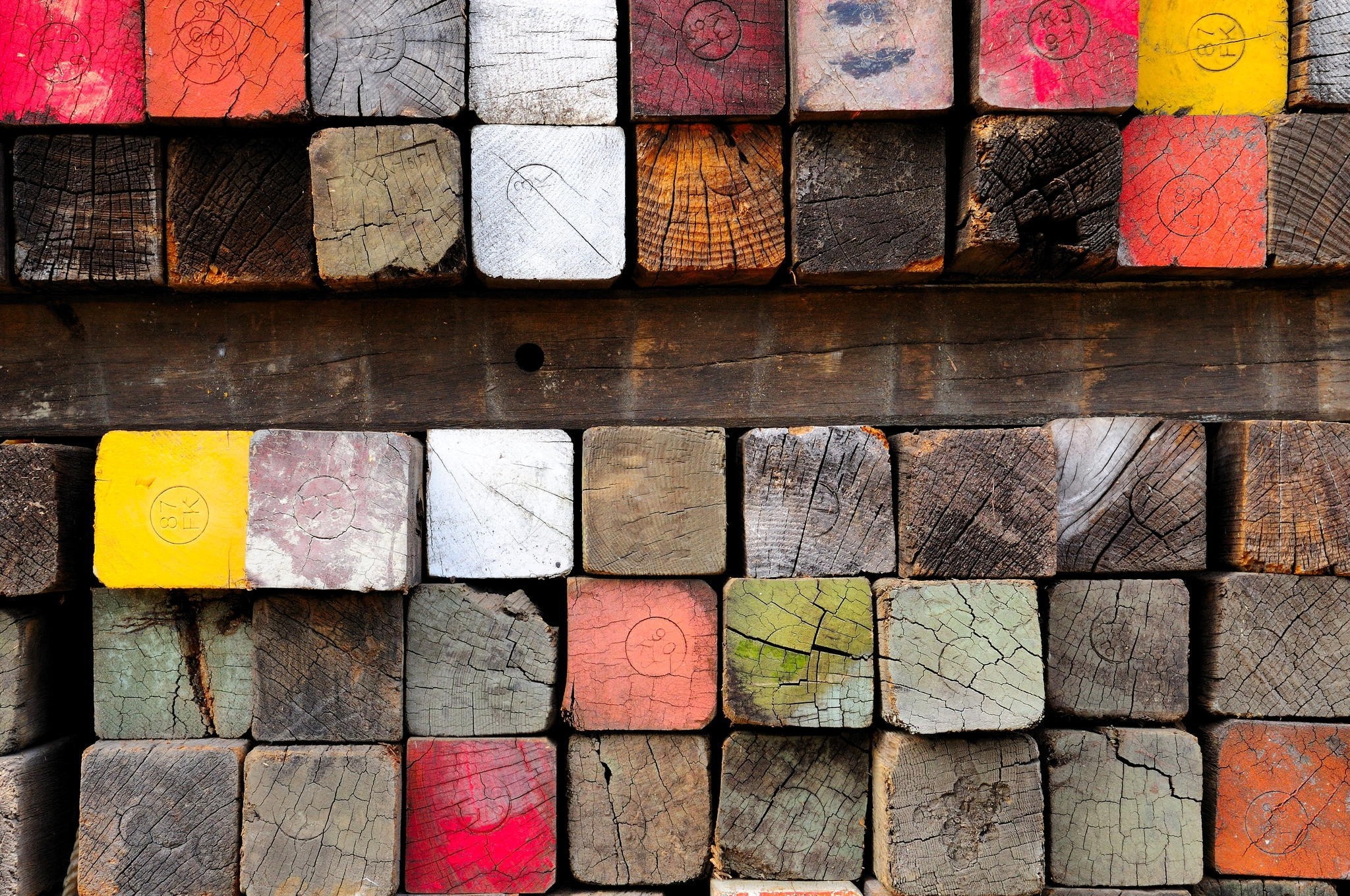 Colorful Wood Wallpapers