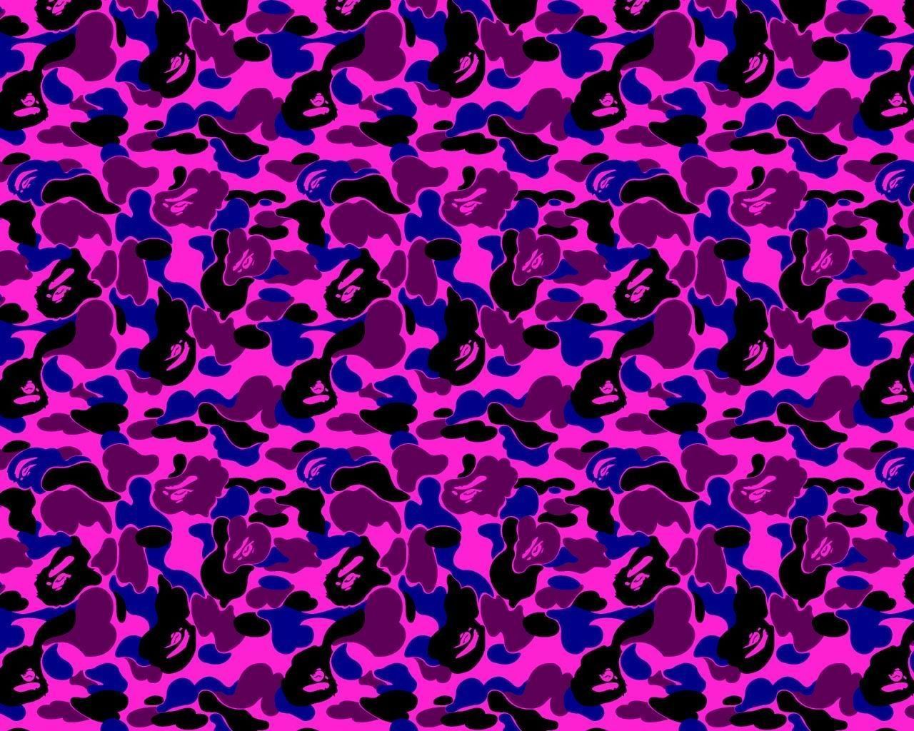 Dark Blue Bape Wallpapers