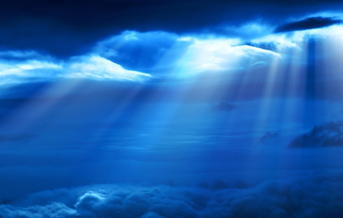 Dark Blue Clouds Wallpapers