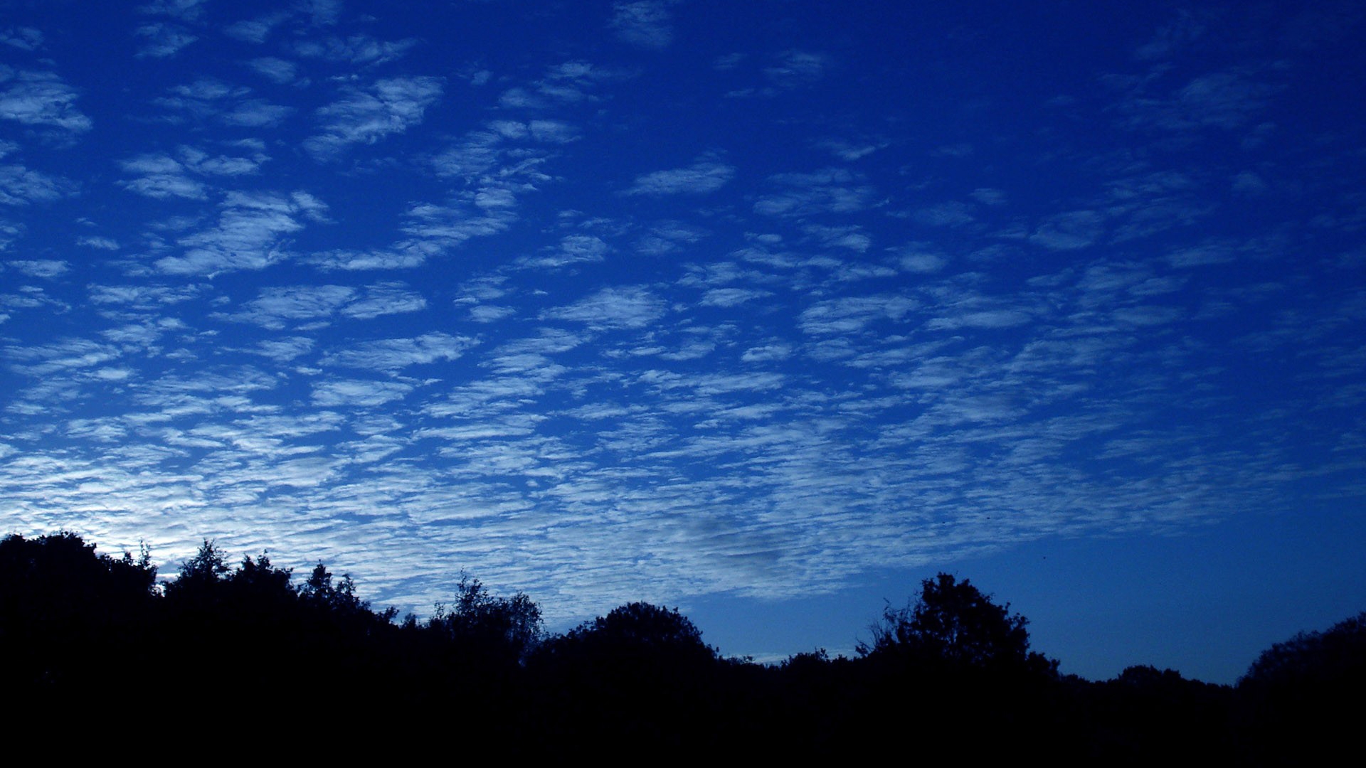 Dark Blue Clouds Wallpapers