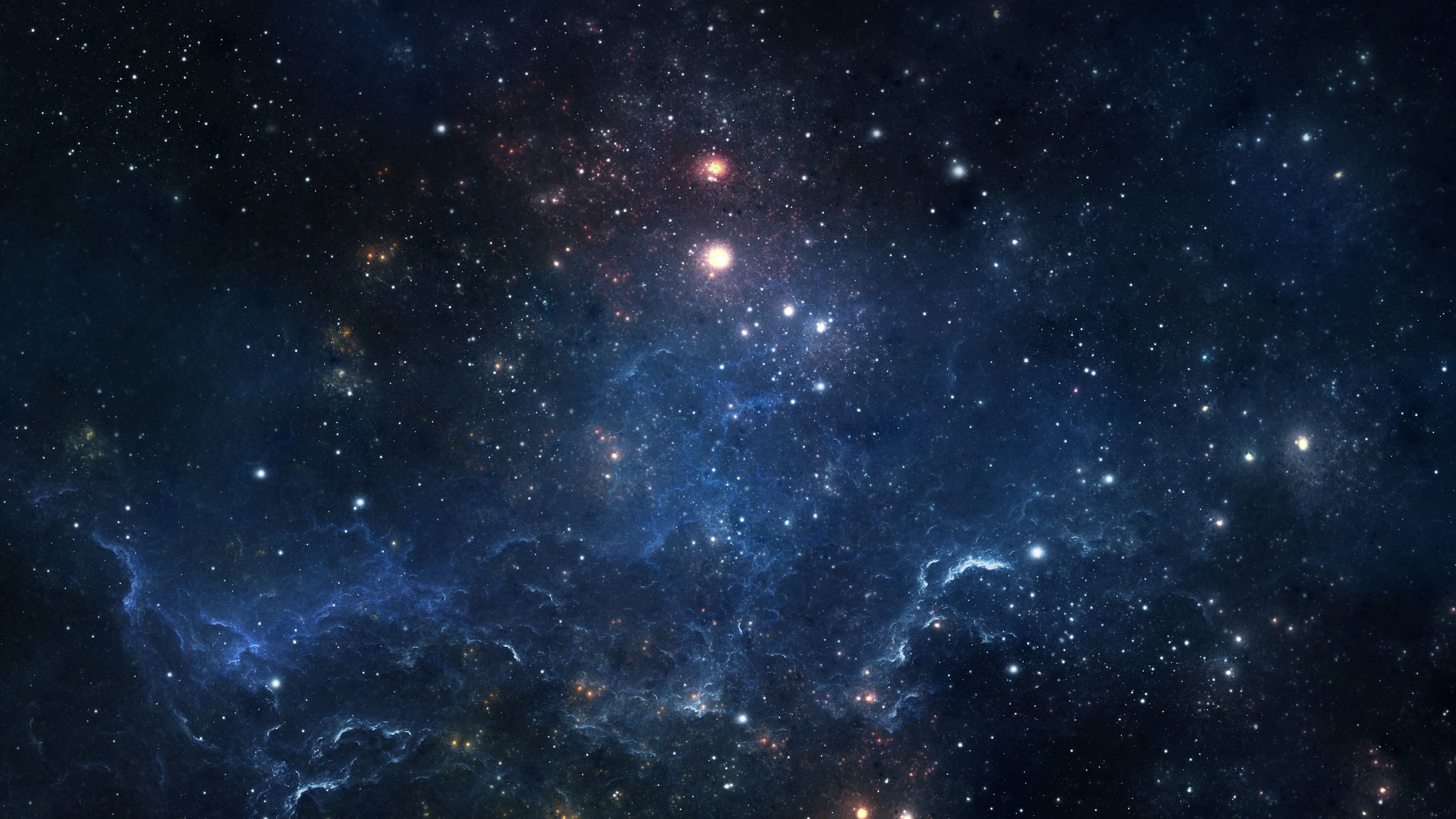 Dark Blue Galaxy Wallpapers