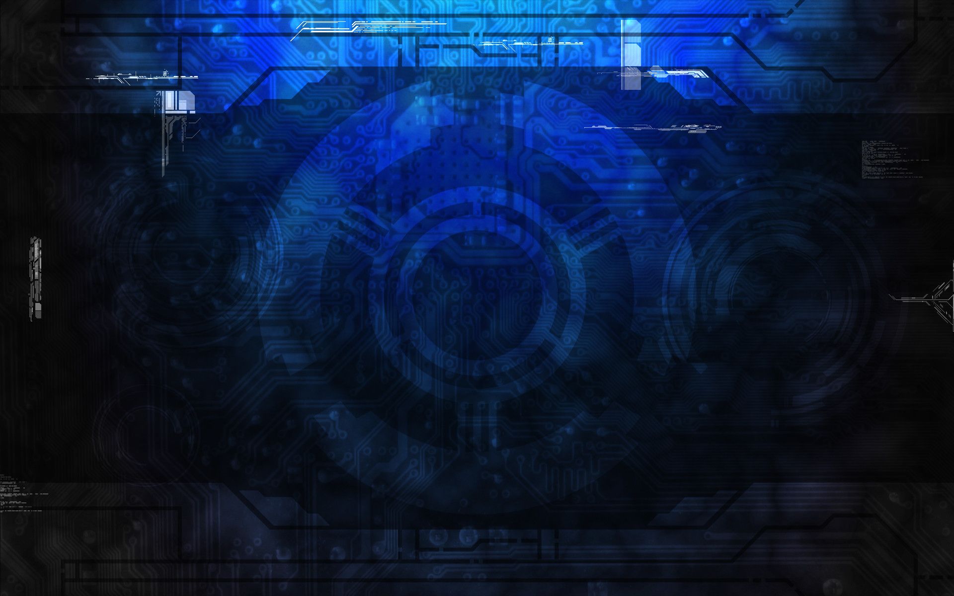 Dark Blue Technology Wallpapers
