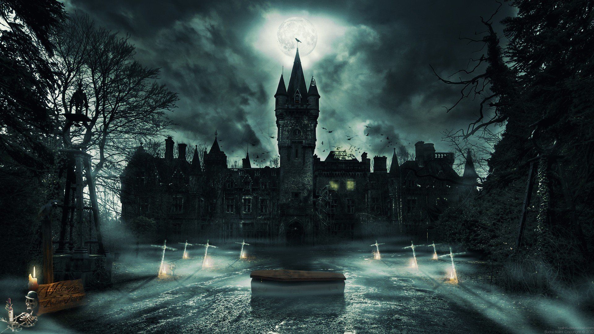 Dark Castle Iphone Wallpapers