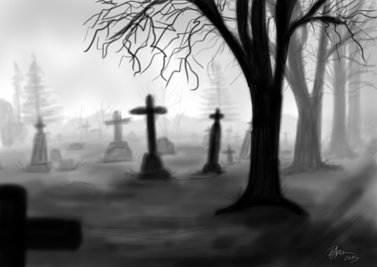 Dark Cemetery Wallpapers