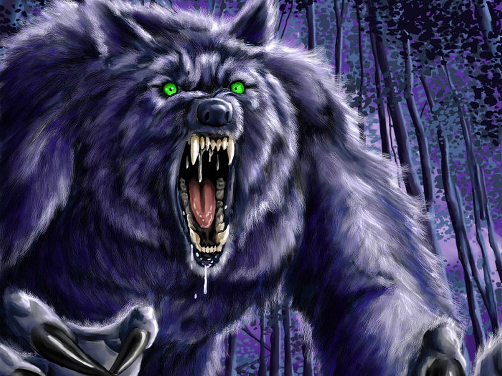 Dark Evil Wolf Wallpapers