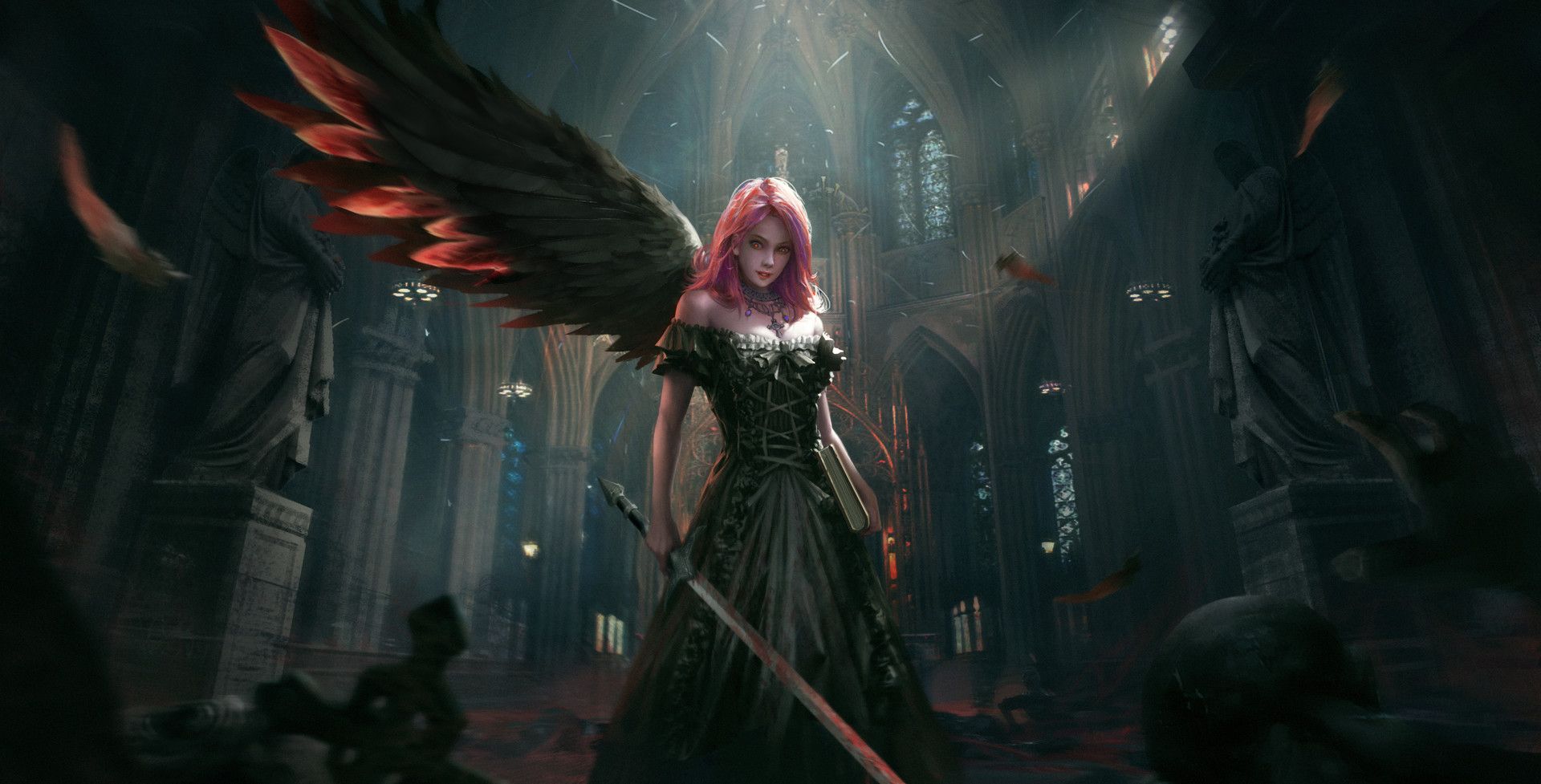 Dark Fantasy Women Wallpapers