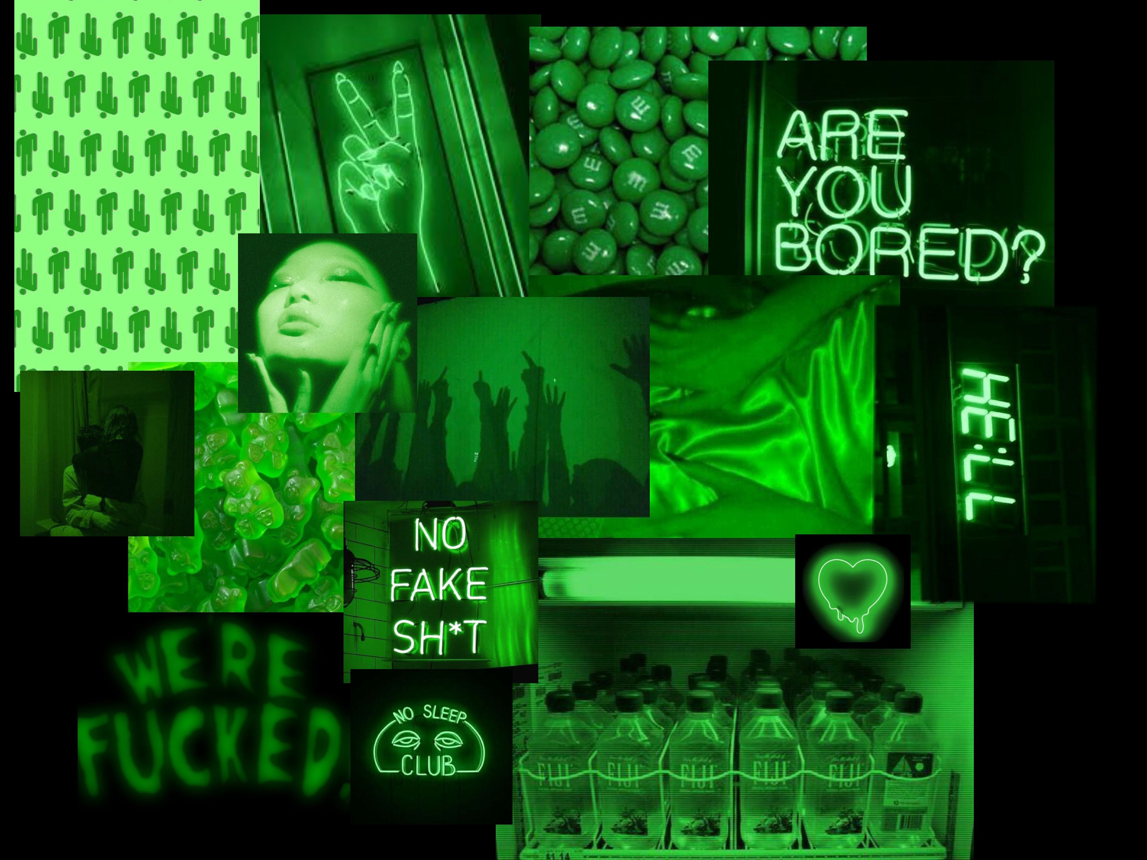 Dark Green Aesthetic Laptop Wallpapers