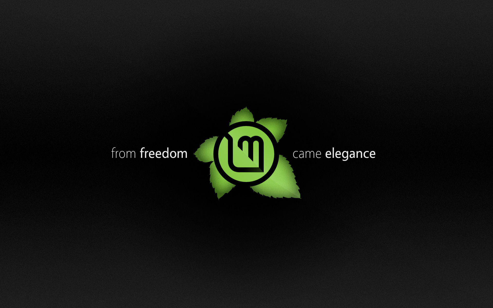 Dark Linux Mint Wallpapers