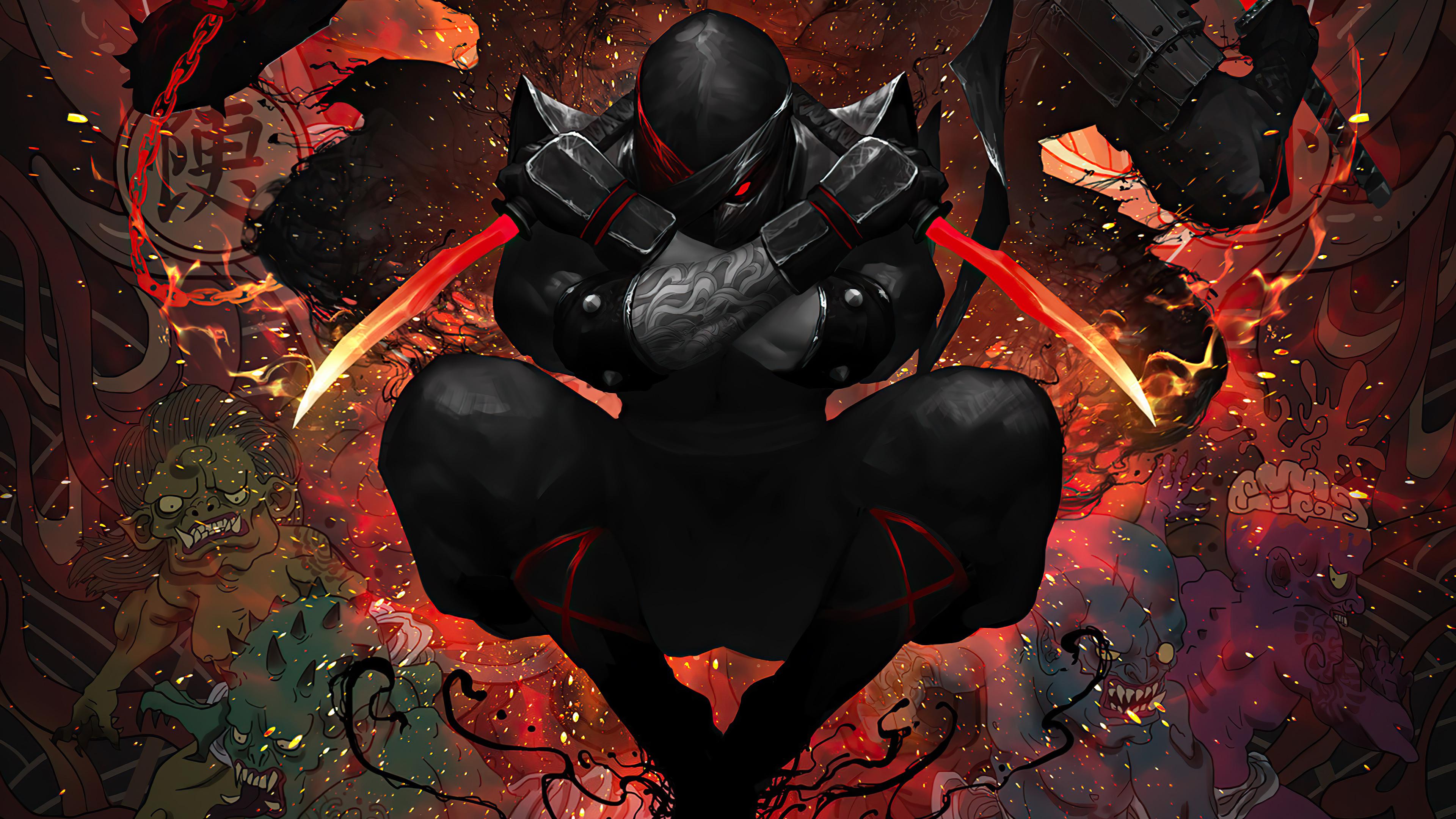 Dark Ninja Assassin Wallpapers