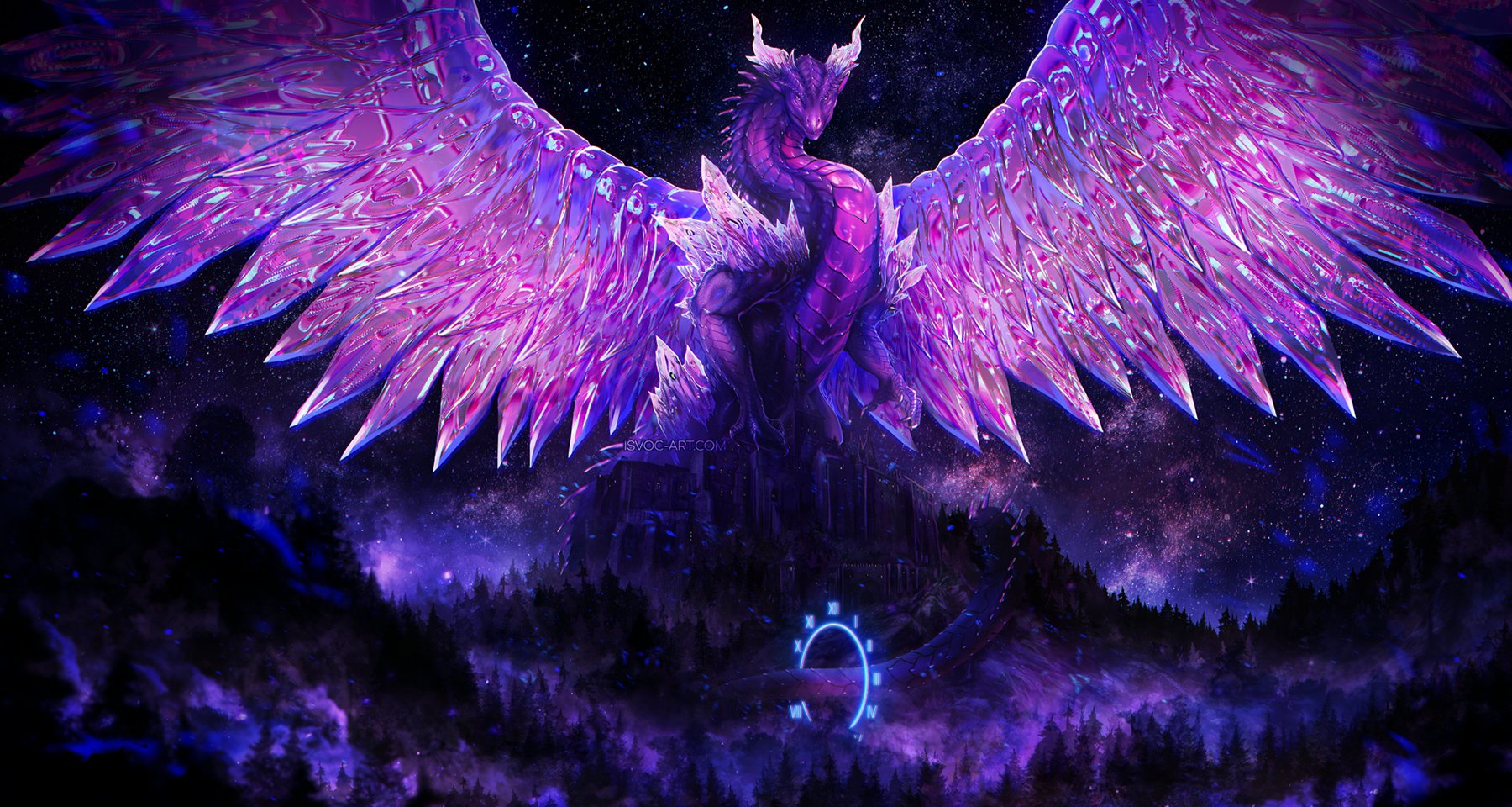 Dark Purple Phoenix Wallpapers