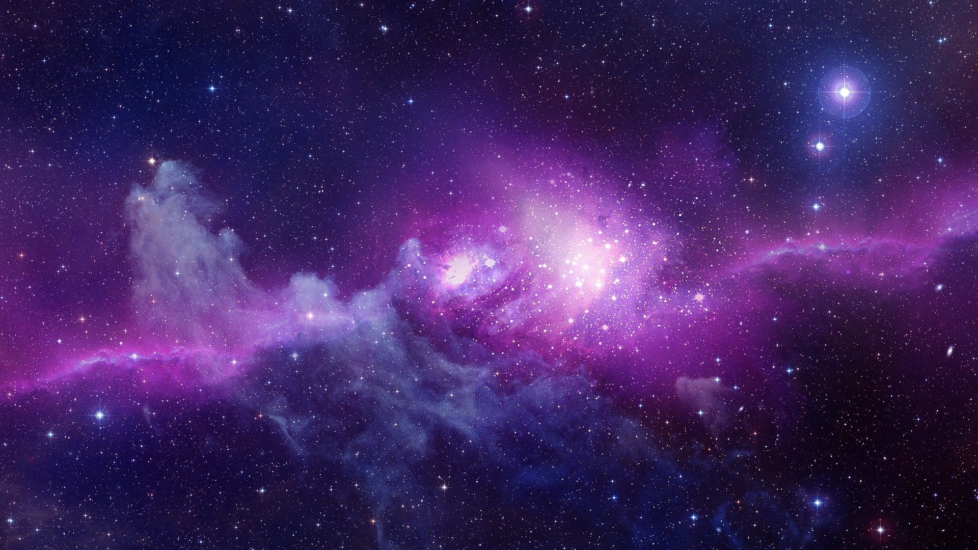 Dark Purple Space Wallpapers