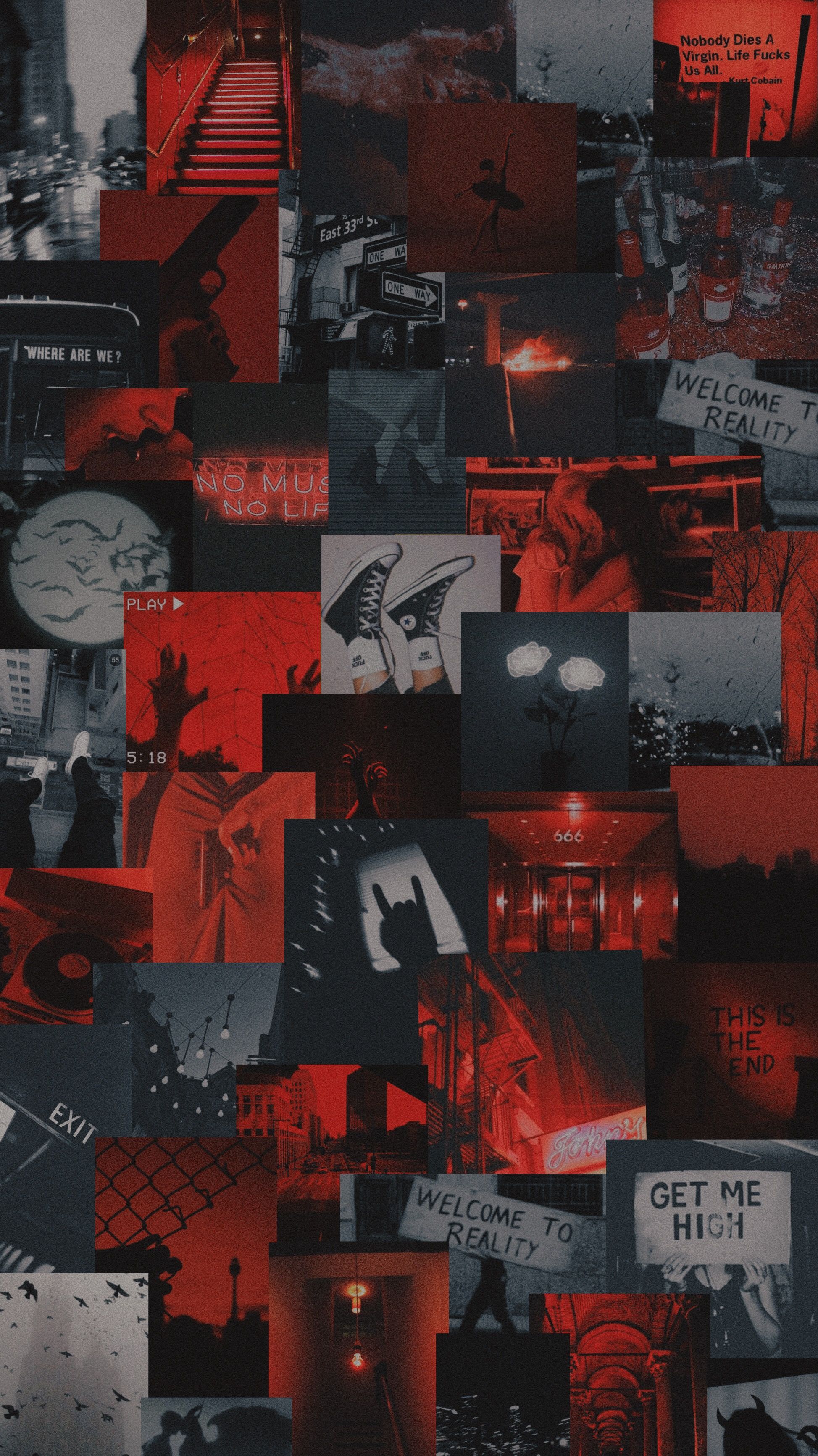 Dark Red Aesthetic Wallpapers