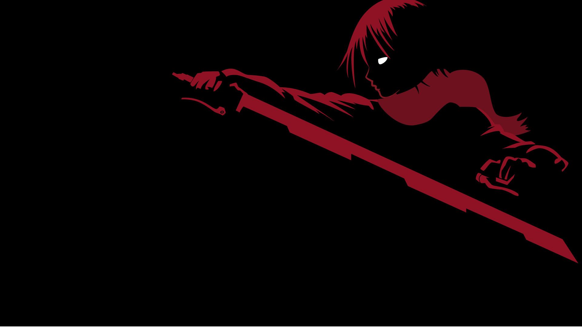 Dark Red Anime Wallpapers