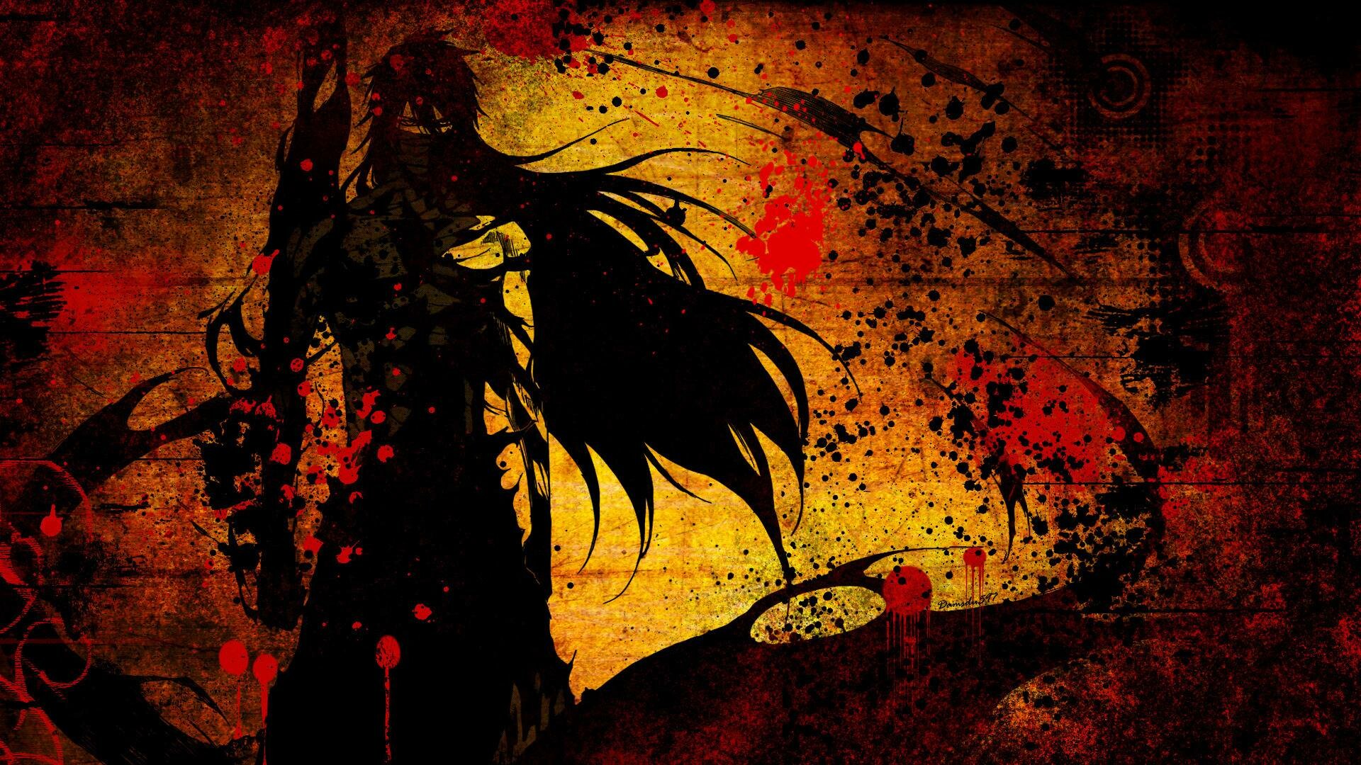 Dark Red Anime Wallpapers