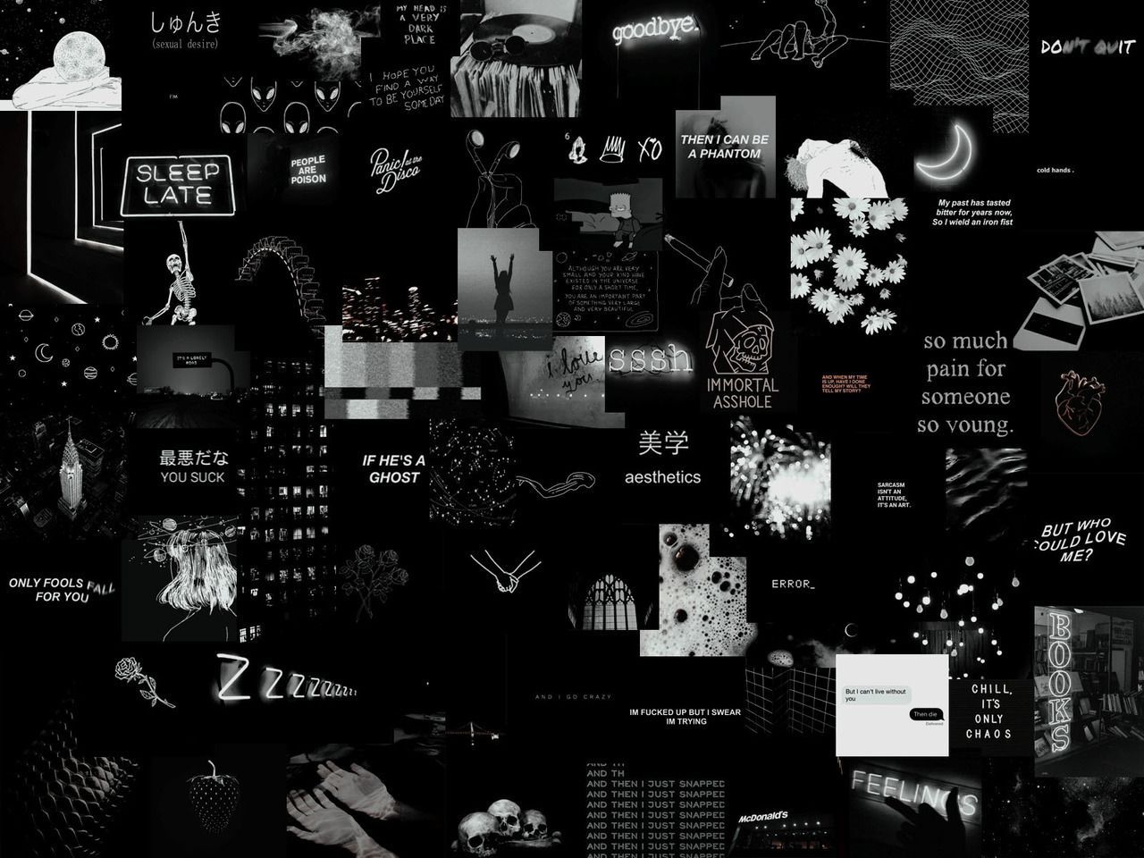 Dark Suicidal Aesthetic Laptop Wallpapers