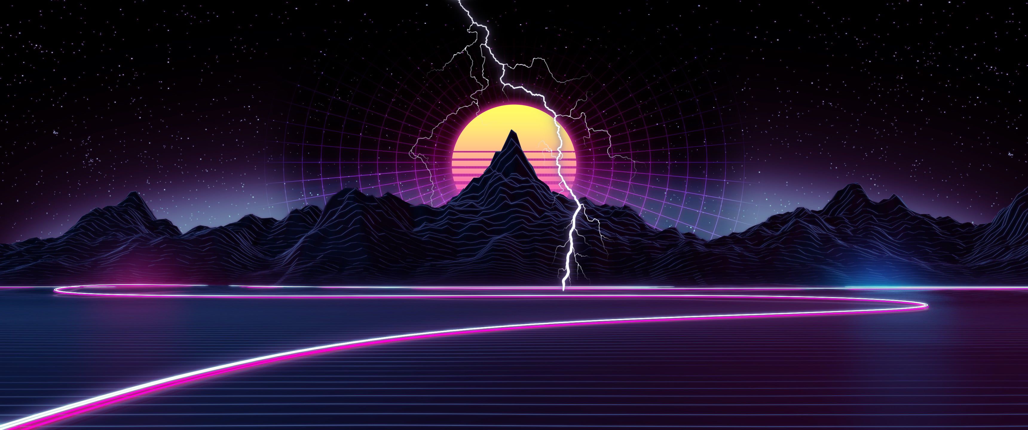 Dark Synthwave Wallpapers